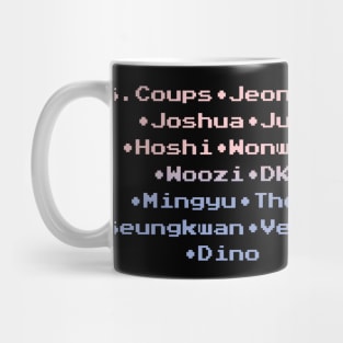 Seventeen KPOP Merchandise Design Mug